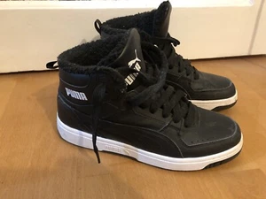 Puma Damen Stiefel Boots Sneaker 40 Schwarz Gefüttert - Bild 1 von 6
