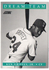 1991 Score Ken Griffey Jr. Dream Team 12 of 13