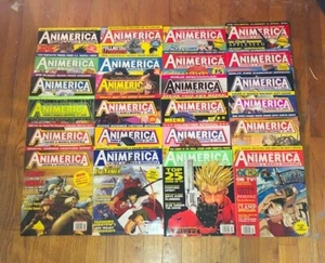 Lot of 24 Anime Magazine US Vintage Inuyasha One Piece Full Metal Alchemist - Bild 1 von 4