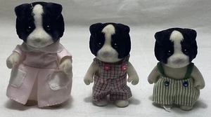 Sylvanian Families Border Collie Dog Family Calico Critters (SF55) - Picture 1 of 4