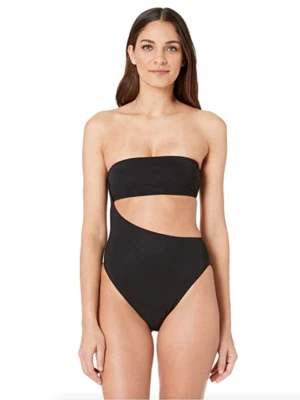 Maiôs femininos Stella McCartney preto sem alças tamanho XS L69124 - Imagem 1 de 3