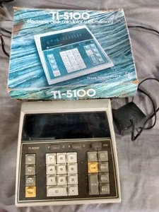 Vintage Texas Instruments elektronischer Taschenrechner TI-5100 1976 in OVP - Bild 1 von 8
