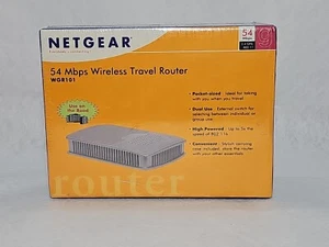 Netgear WGR101 54 Mbps 1-Port 10/100 Wireless G Router WGR101NA New Factory Seal - Picture 1 of 3