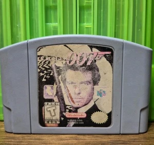 Golden Eye 007 Nintendo N64 1997 Video Game Cartridge 90s Nostalgic Games Tested - Picture 1 of 12