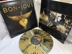 Bon Jovi "Greatest Hits" Black Gold Limited Edition LP/Vinyl Compilation - Picture 1 of 9