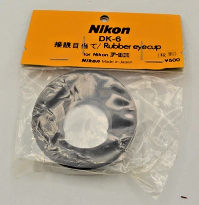 [NUEVO] Ocular de goma Nikon DK-6 para F3HP, F100, F801S, F801 Foto 1 de 2