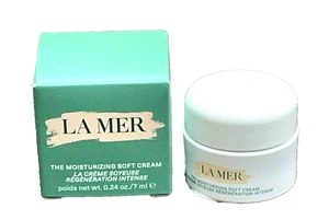 LA MER The Moisturizing Soft Cream Anti-Aging Travel Size 24 oz / 7 mL free ship - Picture 1 of 1
