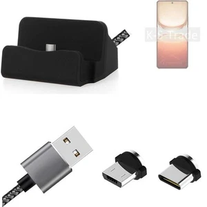 Stacja ładująca do Vivo iQOO Z10 Turbo Pro + adapter USB typu C i micro-USB - Zdjęcie 1 z 1
