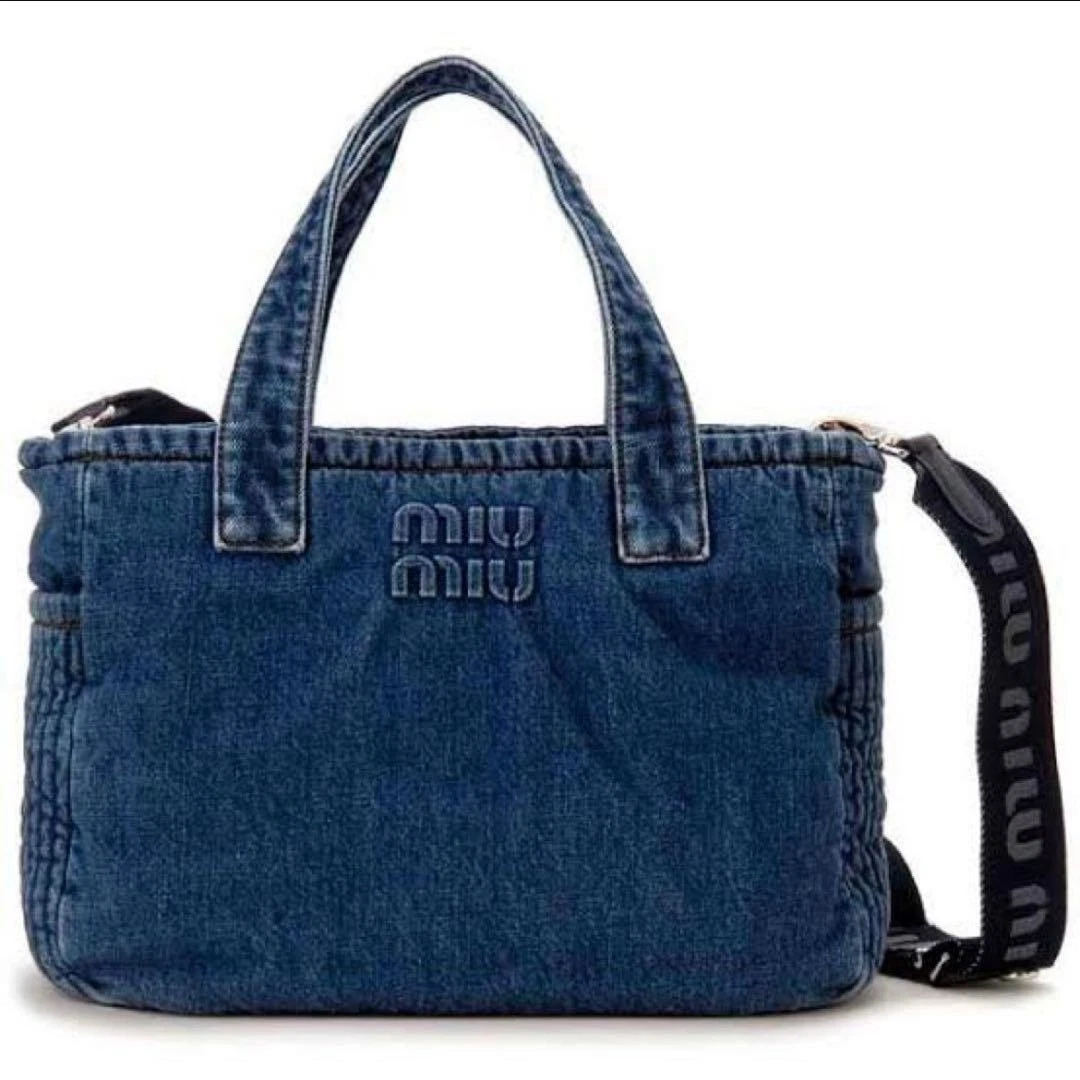 Blue Miu Miu Tote Bags & Handbags for Women for sale | eBay