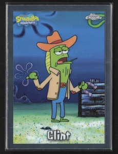 #97 Clint - SpongeBob SquarePants Topps Chrome 2025 Base - Picture 1 of 2