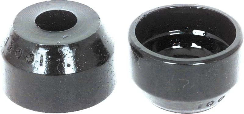 Botas de poeira Tie Rod End; Poliuretano; Preto; Par; GM Chrysler Ford - Imagem 1 de 1