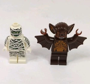 LEGO Monster Fighters Minifigures Lot Of 2 Mummy Bat Monster - Picture 1 of 9