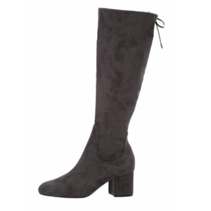 Sam Edelman Vinney Women's Size 8.5 Black Round Toe Stretch Knee High Boots - Picture 1 of 16