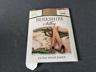 Medias Berkshire Sedosas Extra Desgaste Transparente Control de Pierna Puntera Invisible Desnudo Talla 2  Foto 1 de 4