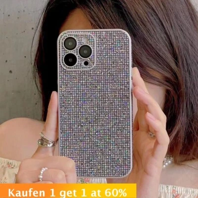 CH-FEATURE Strass Schutzhülle Schutzhülle für Apple iPhone16 Pro Max 15 14 13 12 11