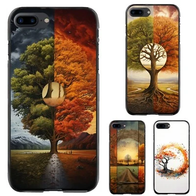 Funda amigable para iPhone SE4 16E 12 13 14 15 16 Pro Max signos naturales temporada de otoño Foto 1 de 4