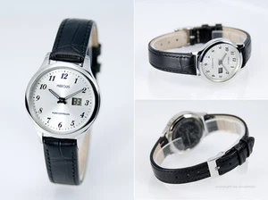 Damen Funk Armbanduhr Junghans-Uhrwerk Funkuhr Armbanduhr Leder Uhr 964.4707.79 - Bild 1 von 1
