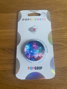 Original Popsocket 2 Gen Popgrip Weltraum Lila Bunt Galactic Nebula Neu - Bild 1 von 4