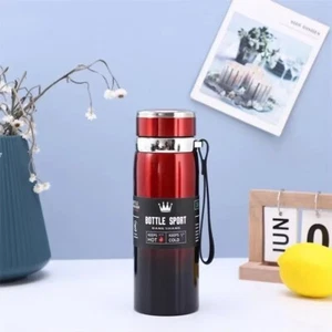 Botella de agua termal de 1 l para mantener fría y caliente botella de agua termo para café té fl - Imagen 1 de 15