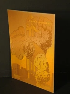 Marvel Universe 1992-Series 3 - "Hologram" - "Subset Chase Card" - "H-2 - Thing" - Picture 1 of 5