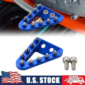 CNC Rear Brake Pedal Plate Tip For Husqvarna 125-501 TE/TX/TC/FC/FX/FE 2017-2025 - Foto 1 di 7