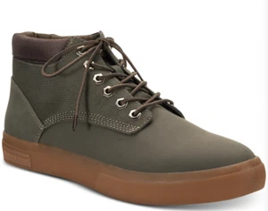 Zapatilla deportiva con cordones Sun + Stone Devin de gamuza sintética oliva 10,5 M para hombre - Imagen 1 de 2