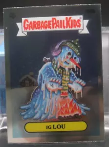 Cubo de basura cromado Topps 2021 para niños - Ig Lou #158B - Imagen 1 de 1