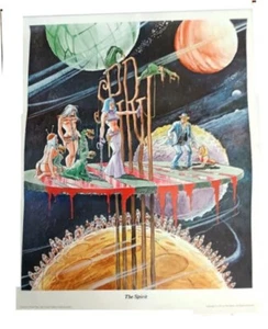 ART VINTAGE POSTER PRINT THE SPIRIT 1977 WILL EISNER - Picture 1 of 1