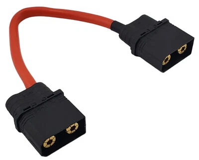 NEW NHX RC QS8 ESC Series Harness 8 AWG (2 MALE QS8) - Image 1 of 4