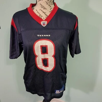 CAMISETA HOUSTON TEXANS MATT SCHAUB REEBOK RÉPLICA JUVENIL GRANDE 14-16 Foto 1 de 4