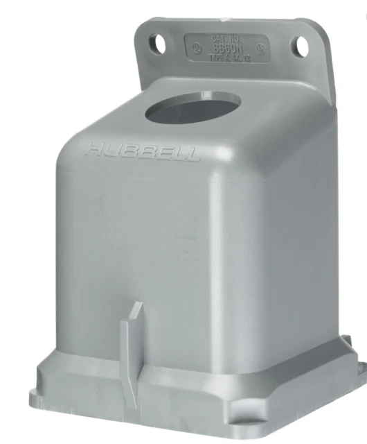 Hubbell BB60N 100A Wiring Device, Kellems - Gray