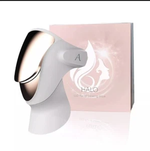 Máscara facial LED terapia de luz halo terapia de luz terapia de luz LED facial y cuello máscara para el cuidado de la piel - Imagen 1 de 7