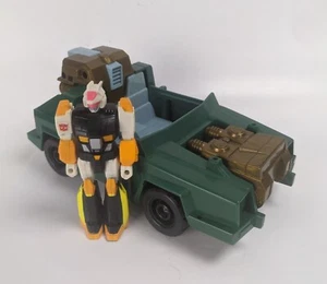 1990 Hasbro Transformer G1 Attack Cruiser & Sprocket Action Master Action Figure - Picture 1 of 5