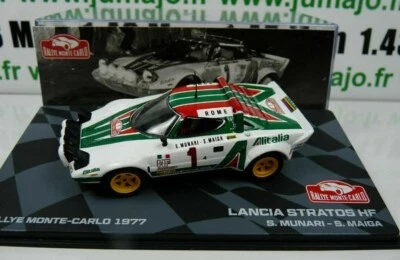 Voiture Miniature 1/43 LANCIA STRATOS HF 1977 Munari Monte Carlo Collection - Photo 1/3