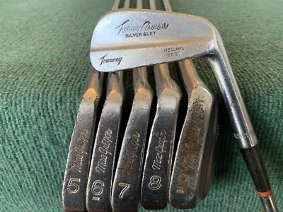 RARE 1950 MacGregor Tourney Tommy Armour Silver Scott 905T Iron Set - RH, 4-9 - Image 1 of 4