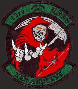 USAF 33rd EXPEDITIONARY SPECIAL OP'S SQ MQ-9 REAPER  DRONE ORIGINAL PATCH - Picture 1 of 1