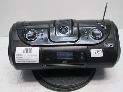ILive IB318B AM/FM Boombox - iPod Dock - Tested - Image 1 of 4