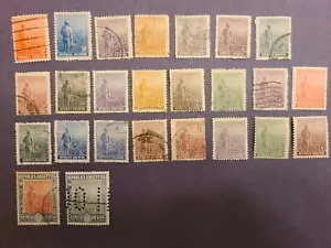 Argentina Stamps - Agriculture / Labrador 1911 - 1915 (Set 2) - See Description! - Picture 1 of 1