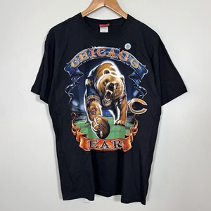 Chicago Bears T Shirt Vintage NFL Football Made In USA Size Large NOS - Picture 1 of 13
