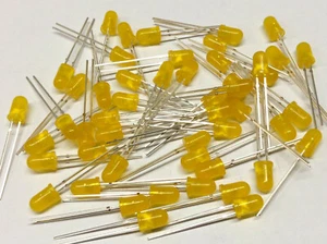 50 Stück LED Ø 5 mm rund gelb  (M6441-50) - Picture 1 of 5