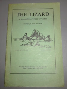 The Lizard - A magazine of Field Studies booklet 1956 - Ivor Thomas - Picture 1 of 4