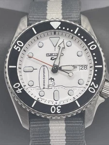 Seiko Sports 5 SRPK25 Surf Snoopy Watch. 40mm Case. Functional. - Bild 1 von 14