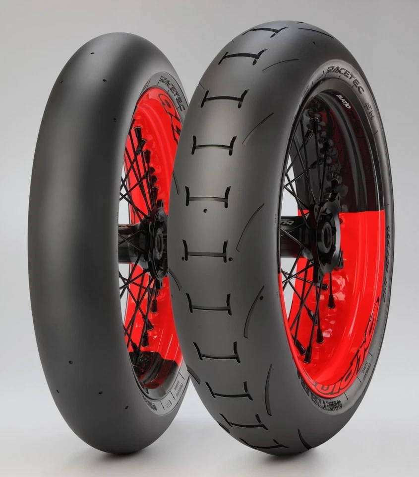 Ist8019227390476-301777 Pneumatico Metzeler Racetec SM 125 75 17 Summer