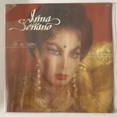 IRMA SERRANO - NO ME MIRES A LOS OJOS - 1987 MEXICAN LP PROMO FACTORY SEALED - Image 1 of 3