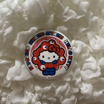 Sanrio Hello Kitty Osaka Expo Dosenabzeichen gebraucht - Bild 1 von 3