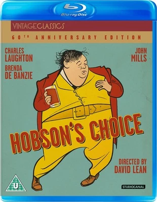 Hobson's Choice - 60th Anniversary Edition (Blu-ray) Charles Laughton John Mills - Image 1 of 4