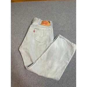Levi’s 501 Grey Jeans 38x30 - Picture 1 of 4