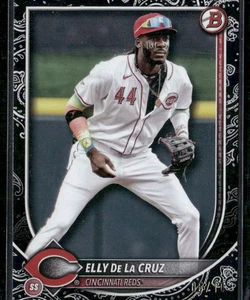 2025 Bowman Elly De La Cruz modello nero /10 - Foto 1 di 2