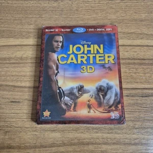 John Carter 3D (3D Blu-ray/DVD) W/Lenticular Slipcover - Taylor Kitsch - Disney - Bild 1 von 12