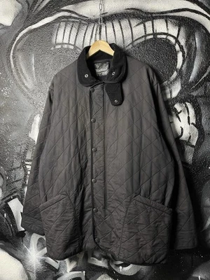 Chaqueta acolchada Barbour Polar Quilts vintage desteñida al sol para hombre talla XL Foto 1 de 4